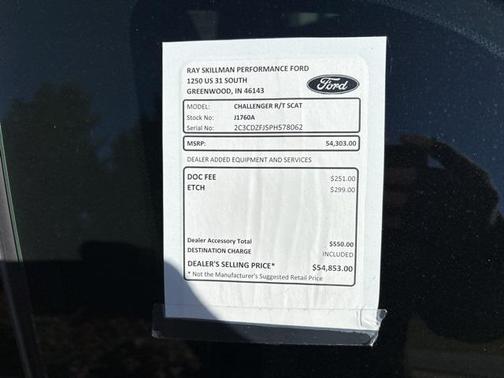 2023 Dodge Challenger R/T Scat Pack Widebody