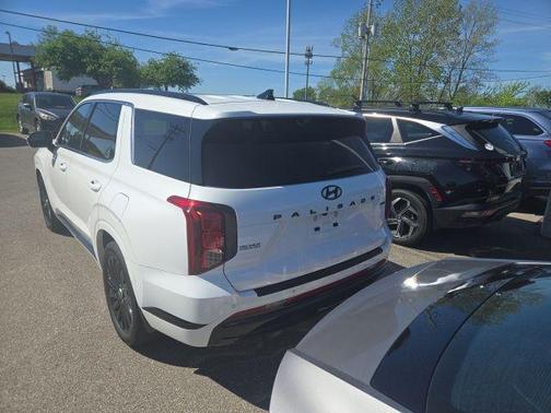 Hyper White 2024 Hyundai PALISADE Calligraphy Night Edition