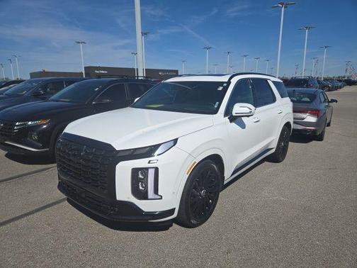 Hyper White 2024 Hyundai PALISADE Calligraphy Night Edition