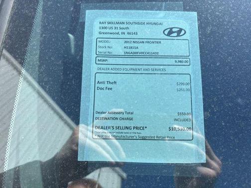 2012 Nissan Frontier PRO-4X