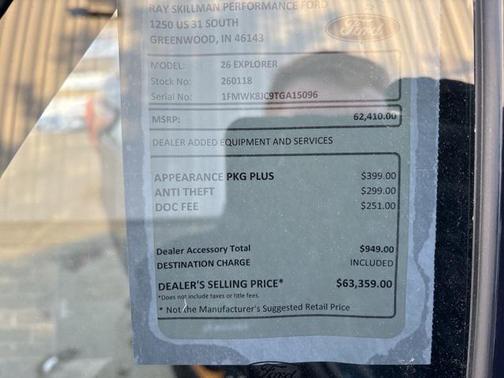 2026 Ford Explorer Tremor