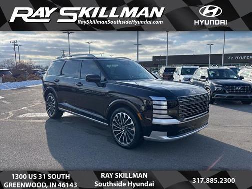 Maroon 2026 Hyundai Palisade Hybrid Calligraphy SUV