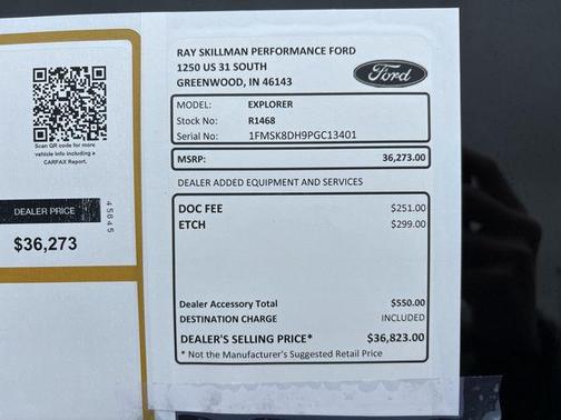 Iconic Silver Metallic 2023 Ford Explorer XLT