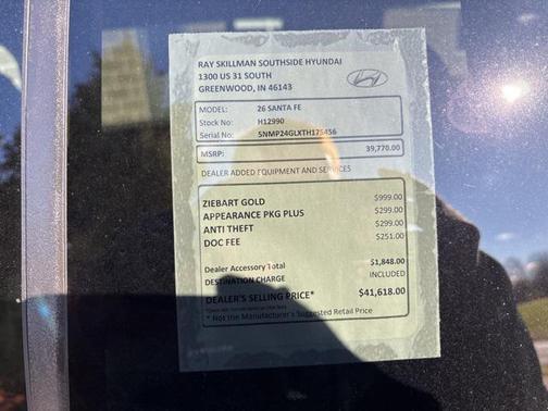 2026 Hyundai SANTA FE SEL 2.4