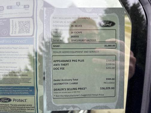 2026 Ford Escape Active