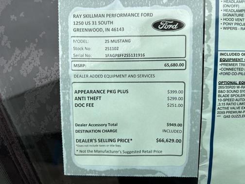 2025 Ford Mustang GT Premium