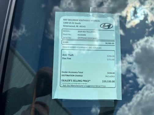 Midnight Lake Blue 2024 Kia Telluride SX Prestige X-Pro