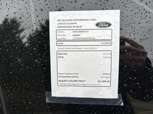 2021 Dodge Challenger R/T Scat Pack Widebody