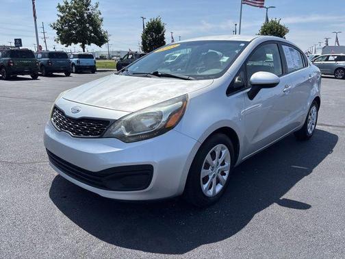 Bright Silver 2013 Kia Rio LX
