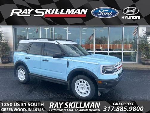 Robins Egg Blue 2023 Ford Bronco Sport Heritage