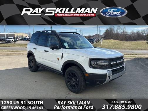 Oxford White 2026 Ford Bronco Sport Badlands SUV