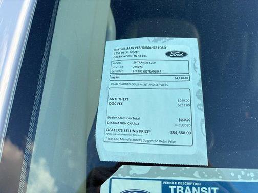 2026 Ford Transit-250 Base