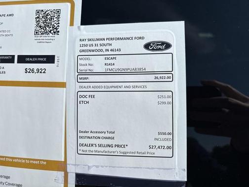 2023 Ford Escape Active