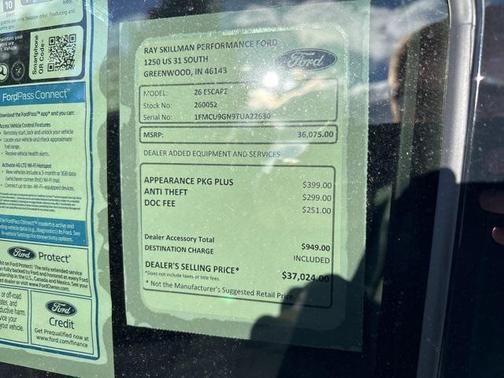 2026 Ford Escape Active