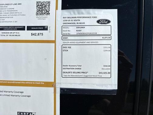 2023 Ford Explorer ST-Line