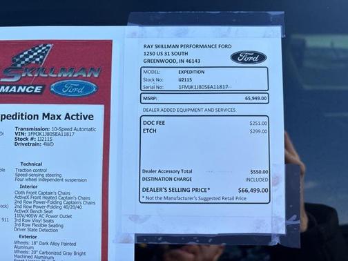 2025 Ford Expedition Max Active 4x4