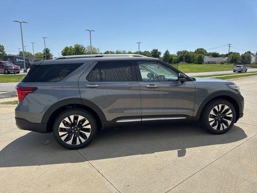 Carbonized Gray Metallic 2026 Ford Explorer Platinum