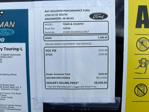 2014 Chrysler Town & Country Touring-L