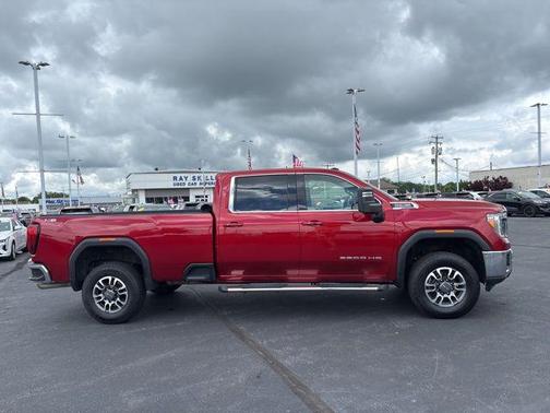 Cayenne Red Tintcoat 2022 GMC Sierra 3500 SLE