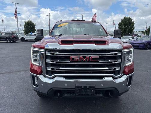 Cayenne Red Tintcoat 2022 GMC Sierra 3500 SLE