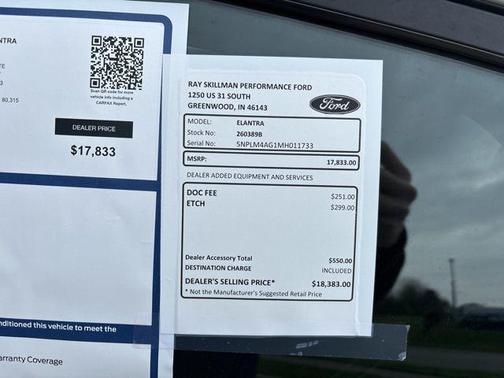 2021 Hyundai ELANTRA SEL