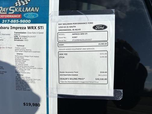 2013 Subaru Impreza WRX STI