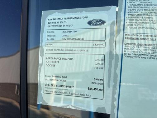 2025 Ford Expedition Tremor