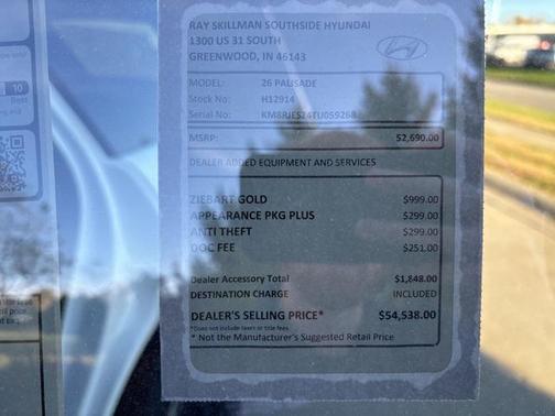 2026 Hyundai PALISADE XRT Pro