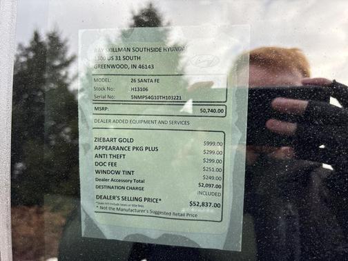 2026 Hyundai SANTA FE HEV Calligraphy