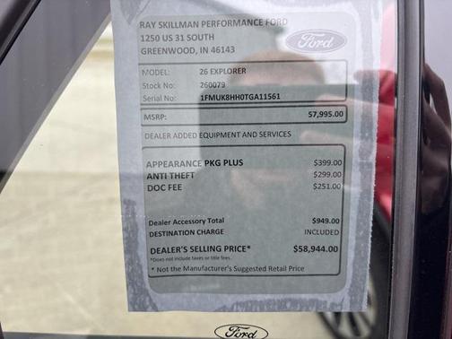 2026 Ford Explorer Platinum