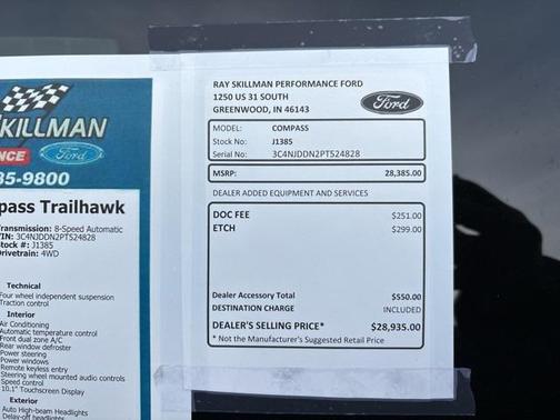 2023 Jeep Compass Trailhawk