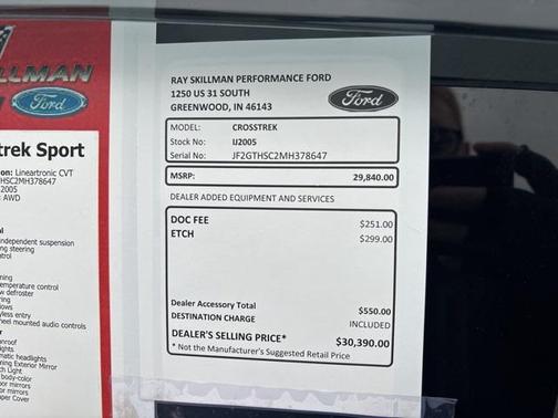 2021 Subaru Crosstrek Sport