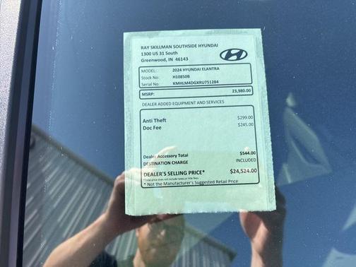 2024 Hyundai ELANTRA SEL