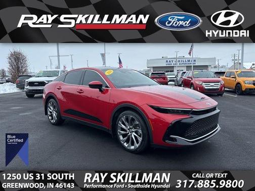 Supersonic Red 2024 Toyota Crown Limited Sedan