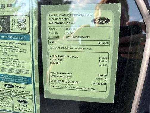 2025 Ford Escape Active