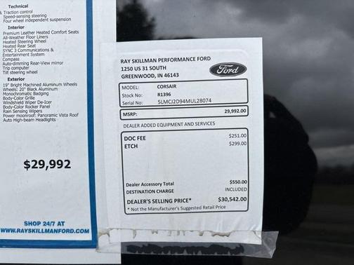 2021 Lincoln Corsair Reserve