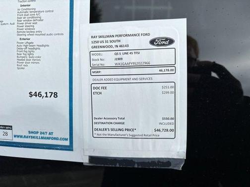 2025 Audi Q5 45 S line Premium Plus