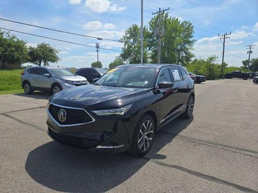 Black 2022 Acura MDX Technology Package