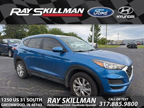 Aqua Blue 2020 Hyundai TUCSON Value