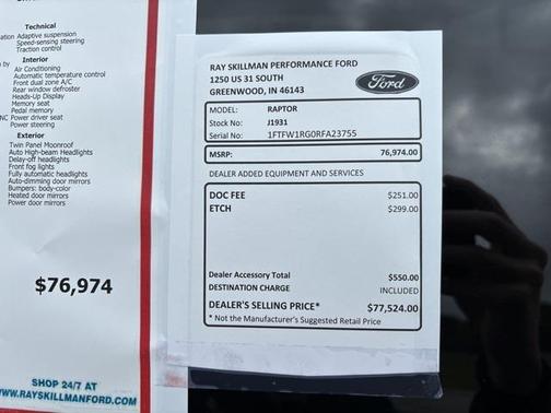 2024 Ford F-150 Raptor