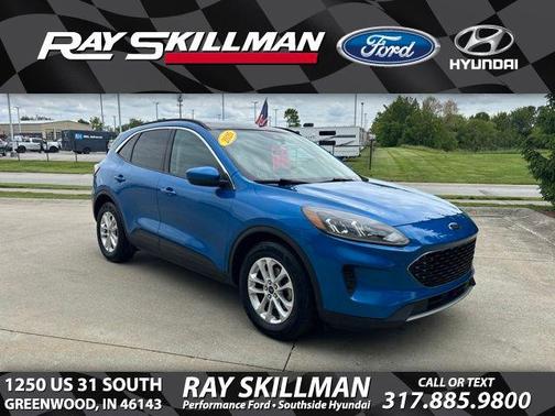 Velocity Blue Metallic 2020 Ford Escape SE