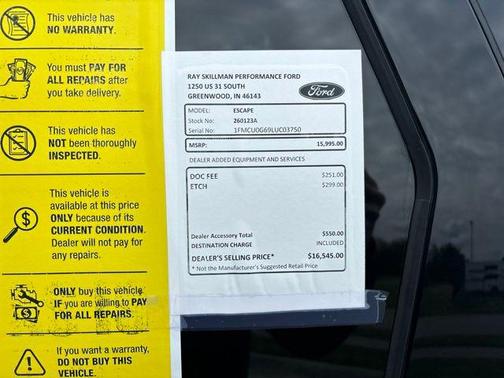 Velocity Blue Metallic 2020 Ford Escape SE