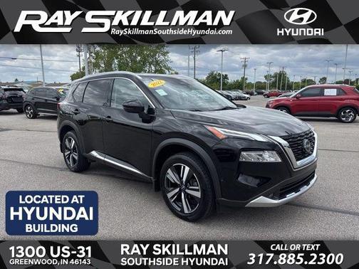 Super Black 2022 Nissan Rogue Platinum SUV