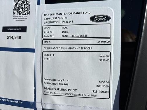 2020 Chevrolet Trax LT