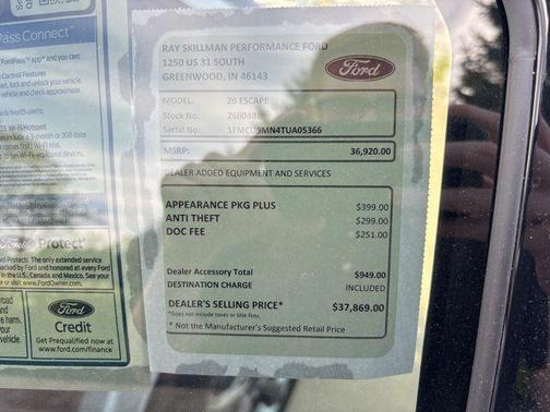 2026 Ford Escape ST-Line