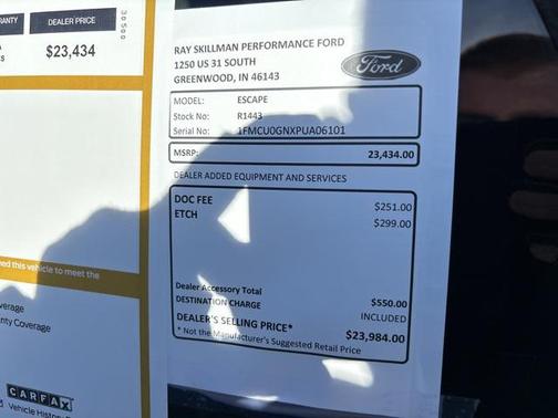 2023 Ford Escape Active