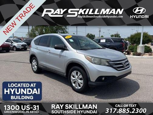 Alabaster Silver Metallic 2014 Honda CR-V EX