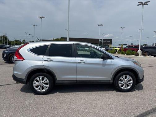 Alabaster Silver Metallic 2014 Honda CR-V EX