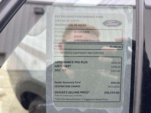 2026 Ford Explorer Active