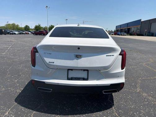 Crystal White Tricoat 2020 Cadillac CT4 Premium Luxury